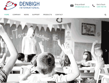 Tablet Screenshot of denbigh.com.au